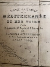Militaria carte 1852 d'occasion  Saintes