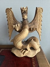 Hand carved wooden for sale  LUTON