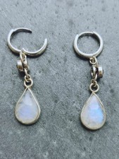 rainbow moonstone earrings for sale  PRESTON