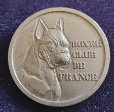 Médaille uniface boxer d'occasion  Saintes