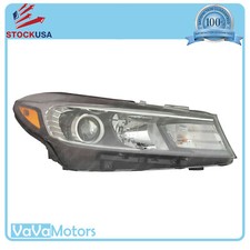 Fits 2017 2018 Kia Forte Forte5 Right Headlight Assembly with LED Passenger Side na sprzedaż  Wysyłka do Poland