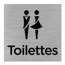 Plaque porte toilettes d'occasion  Cambrai