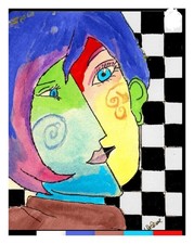 Quadro picasso donna usato  Mirandola