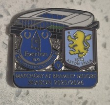 Everton aston villa for sale  LIVERPOOL