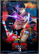 Pôster promocional japonês Tekken 3 RARO PS1 51,5cm x 73cm comprar usado  Enviando para Brazil