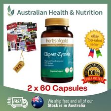 Usado, 2 X Ervas De Ouro Digest-zymes 60 Cápsulas + Frete Grátis No Mesmo Dia & Amostra comprar usado  Enviando para Brazil