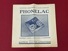 Phonolac magnetic tape d'occasion  Expédié en Belgium