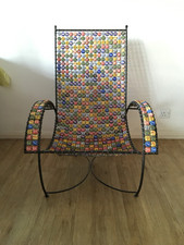 Chair made recycled for sale  REDHILL