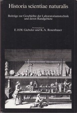 Historia scientiae naturalis. Beiträge zur Geschichte der Laboratoriumstechnik u comprar usado  Enviando para Brazil