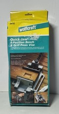 Morsa Wolfcraft Quick-Jaw 4 posições bancada e broca, modelo 3410 comprar usado  Enviando para Brazil