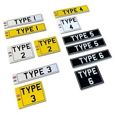 Escala 1:14 Reino Unido britânico RC placas de plástico placa de matrícula par caminhão licença comprar usado  Enviando para Brazil