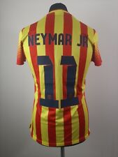 Camisa feminina Neymar Jr #11 Barcelona 2013/2014 Nike Away PLAYER ISSUE tamanho M comprar usado  Enviando para Brazil