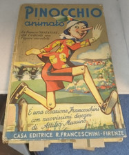 Pinocchio animato mussino usato  Torino