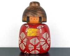 Boneca Kokeshi exclusiva por Master Sekiguchi - FRETE GRÁTIS - 13,5cm/5,3" comprar usado  Enviando para Brazil