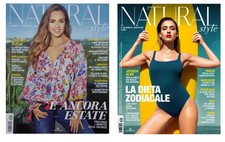 Używany, Jessica Alba 2 riviste NATURAL STYLE italian magazine na sprzedaż  Wysyłka do Poland