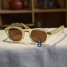 Óculos de sol polarizado marrom vintage óculos amarelos johnny depp óculos de sol marrom comprar usado  Enviando para Brazil