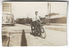 Antique motorcycle flagg for sale  Freeville