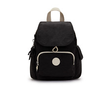 Kipling CITY PACK MINI - Preto Noir Marfim RRP £82,90, usado comprar usado  Enviando para Brazil
