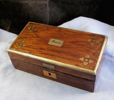 antique sewing boxes for sale  BROMYARD