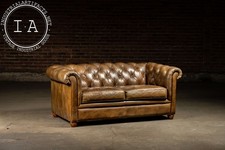Vintage chesterfield tufted for sale  USA