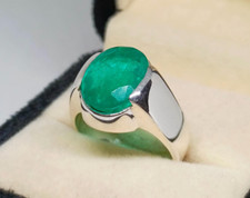 Natural emerald ring for sale  GLASGOW