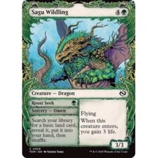 Sagu Wildling (vitrine) X4 M/NM Magic: The Gathering MTG Tarkir: Dragonstorm comprar usado  Enviando para Brazil