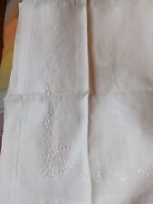 Lenzuola corredo ricamate usato  Baranzate