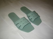 Ladies sandals green for sale  WIGAN