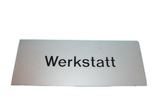 Schild werkstatt hinweisschild gebraucht kaufen  Wilthen