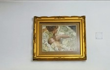 Dipinto cartone del usato  Napoli