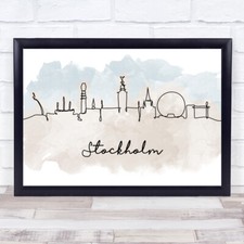 Watercolour line art for sale  UK