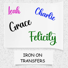 Personalised iron name for sale  DUDLEY