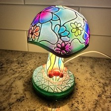 Colorful resin mushroom for sale  Floresville