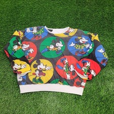 Moletom feminino vintage Mickey Mouse XL 24x21 reversível comprar usado  Enviando para Brazil