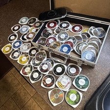 Consola psp sin probar con 61 películas y estuche sin cable segunda mano  Embacar hacia Mexico