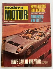 Abril 68 VW Beetle 1500 Auto Alfa Romeo 1750 Lamborghini Miura Cortina Crossflow comprar usado  Enviando para Brazil