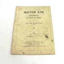 MANUAL DA IDADE DO MOTOR DE DADOS DE AJUSTE PARA TODOS OS CARROS CHILTON 1949 USADO MANUAL PARCIAL comprar usado  Enviando para Brazil