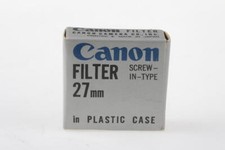 CANON ND 4x Neutraldichte Filter / Durchmesser 27mm, usado comprar usado  Enviando para Brazil