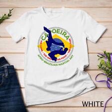Camiseta unissex emblema cultura arte marcial afro-brasileira capoeira comprar usado  Enviando para Brazil