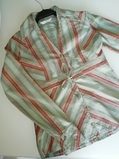 Camicia verde marrone usato  Roma