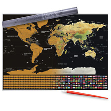 Weltkarte poster xxl gebraucht kaufen  Hamburg