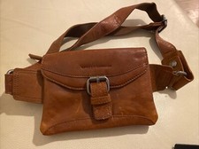 Spikes & Sparrow bolsa de cintura 100% couro bolsa estilingue cinto ajustável unissex conhaque comprar usado  Enviando para Brazil