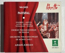 Wagner Parsifal Armin Jordan Minton Goldberg Monte Carlo Prague 4 CD 1982 Erato, usado comprar usado  Enviando para Brazil