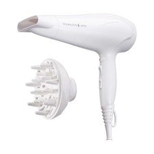 Suszarka do włosów Remington Ionic Dry 2200 W z koncentratorem i dyfuzorem, biała na sprzedaż  PL