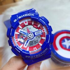 Reloj Casio G-Shock 110 Marvel Serie Limitada Capitán América segunda mano  Embacar hacia Argentina