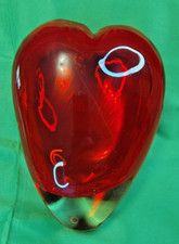 heart shaped glass vase for sale  Norfork