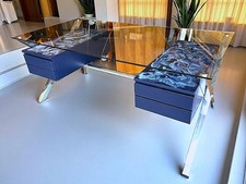 Modern desk clear for sale  Van Nuys