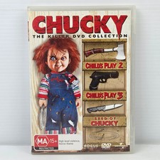 Child's Play 2 3 & Seed of Chucky DVD Coleção de Filmes Terror Comédia Reg 2, 4 comprar usado  Enviando para Brazil