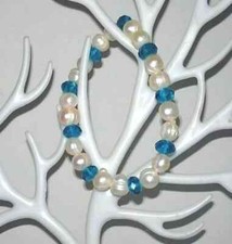 Bracciale vere perle usato  Roma