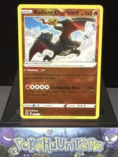 Pokemon Card Radiant Charizard 020/159 Crown Zenith raro holográfico reverso jogado comprar usado  Enviando para Brazil
